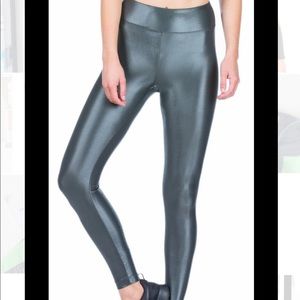Koral lustrous high-rise legging - gunmetal -NWT